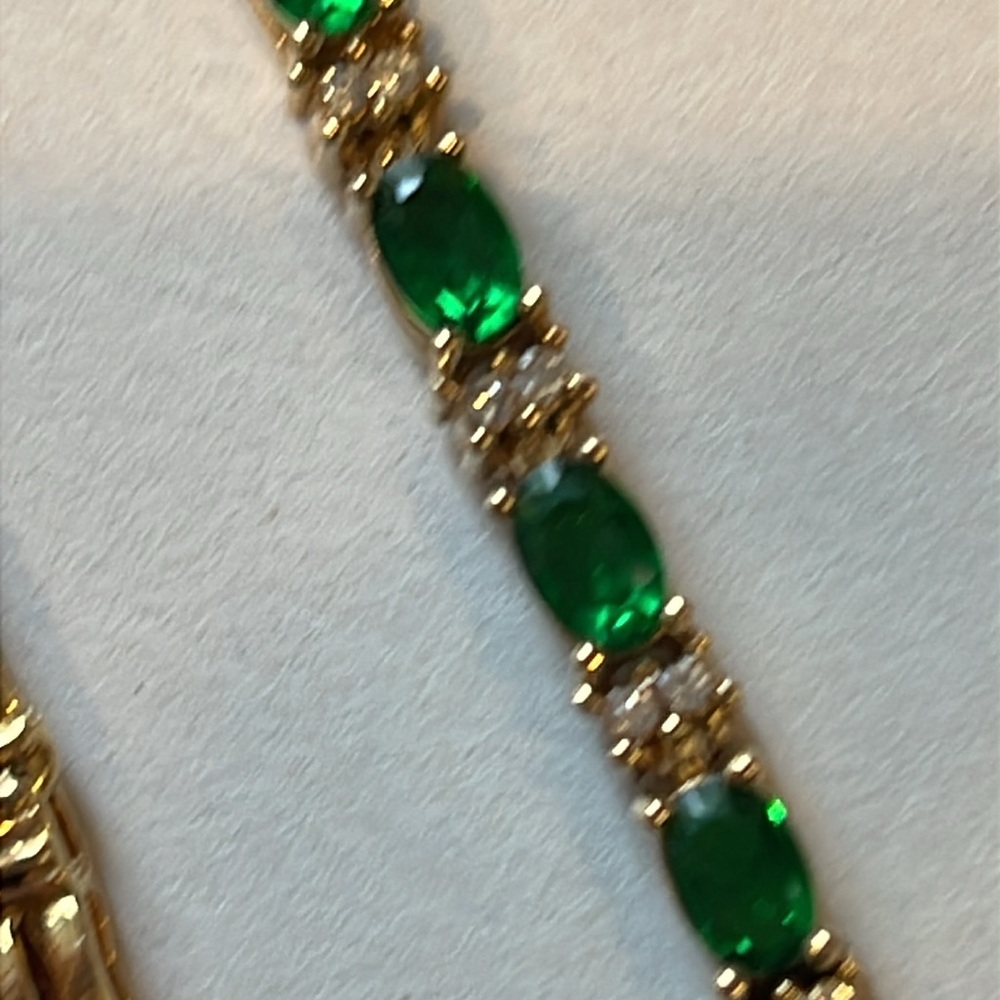 VTG Avon Lot of 6 Tennis Bracelets Multi-Color Gemstone Crystal Rhinestone 9”L - Picture 3 of 8